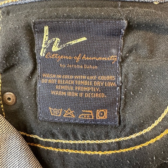 Citizens Of Humanity Low Waist Flare Jeans Size 29 COH Womens Y2K Made in USA - Picture 15 of 16